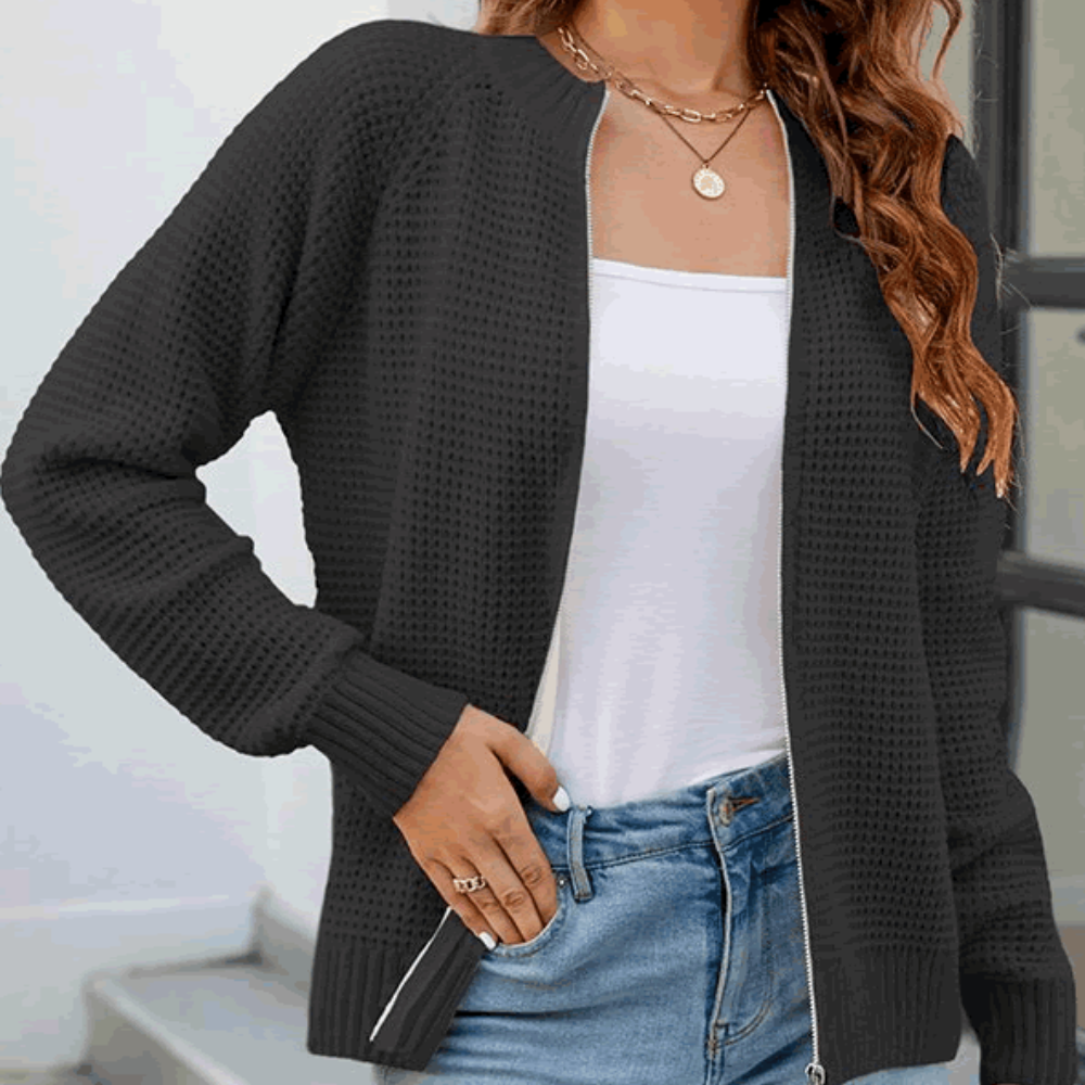 Kate™ Zipper Cardigan