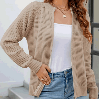 Kate™ Zipper Cardigan