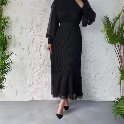 Hannah™ Pleated Elegant Dress