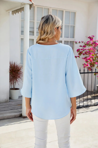 Cara™ V-neck Blouse