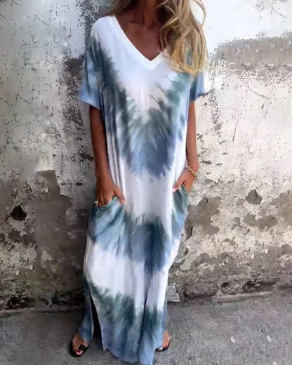 Tyla™ Tie Dye Boho Dress