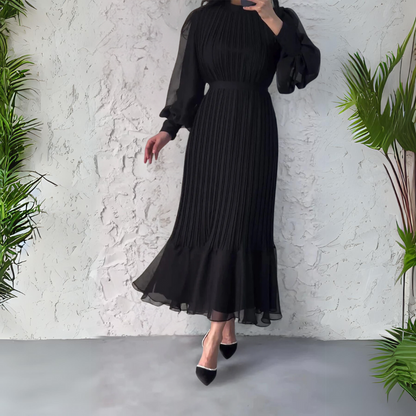 Hannah™ Pleated Elegant Dress