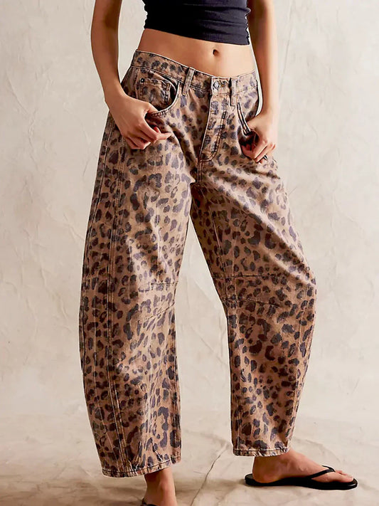 Anastasia™ Leopard Print Jeans