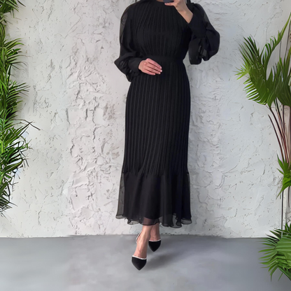 Hannah™ Pleated Elegant Dress