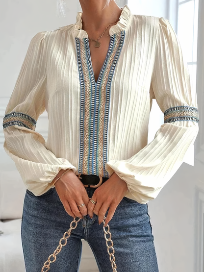 Valerie™ V-Neck Blouse