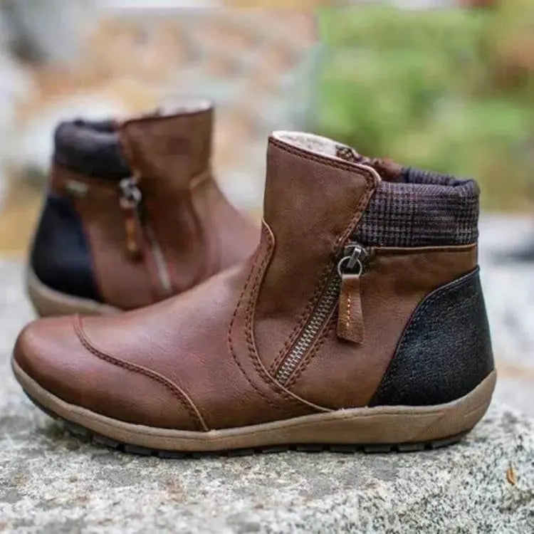 Ellen™️ Premium Zipper Orthopaedic Waterproof Boots