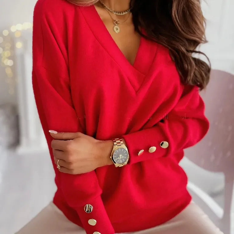 Alicia™ V-neck Sweater