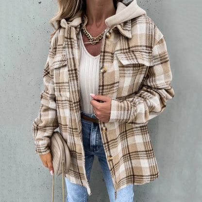 Chic™ Plaid Hoodie