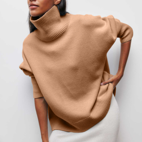 Chloe™️ Sweater With Turtleneck