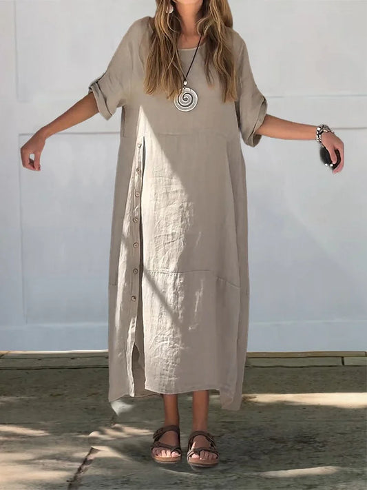 Vera™ Linen Dress