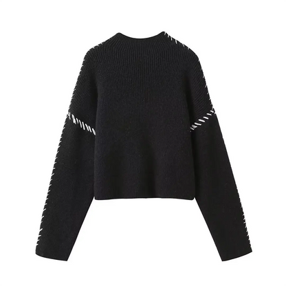 Siobhan™️ Patchwork Knit