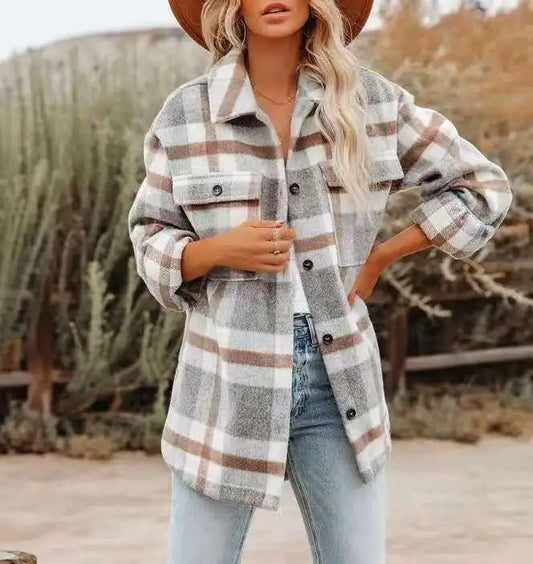 Wanda™ Plaid Blouse