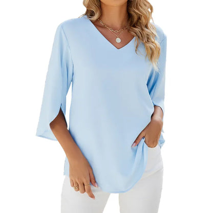 Cara™ V-neck Blouse