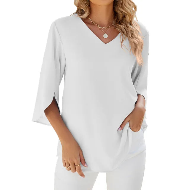 Cara™ V-neck Blouse