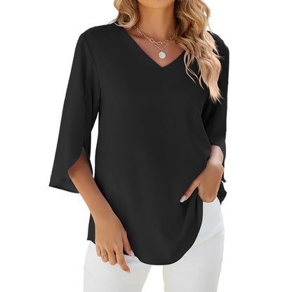 Cara™ V-neck Blouse