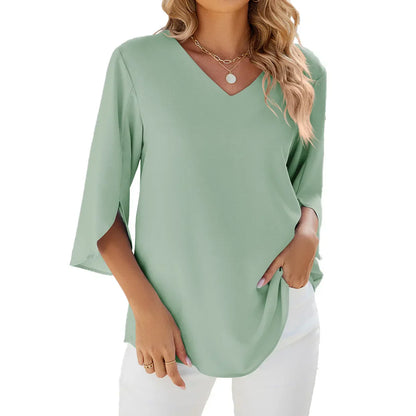 Cara™ V-neck Blouse