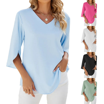 Cara™ V-neck Blouse